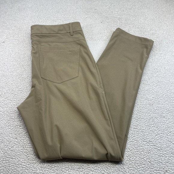VRST Other - VRST Pants Mens 35x32 Tan Limitless Slim Fit 5-Pocket Performance Chino Trouser